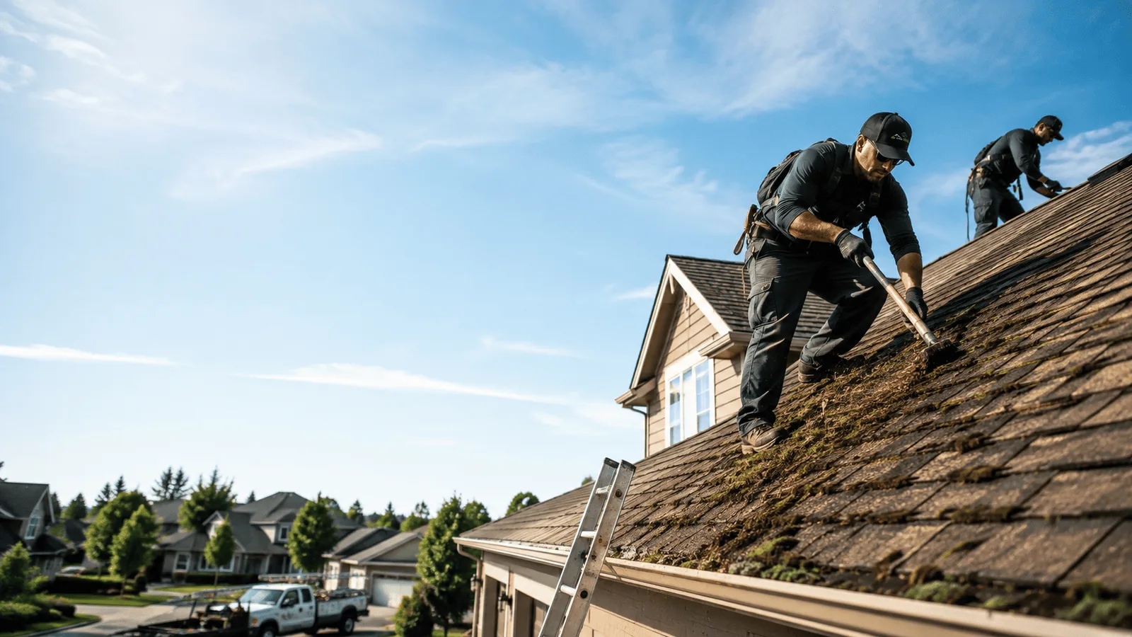 Roof Moss Removal in Dover, NH near me